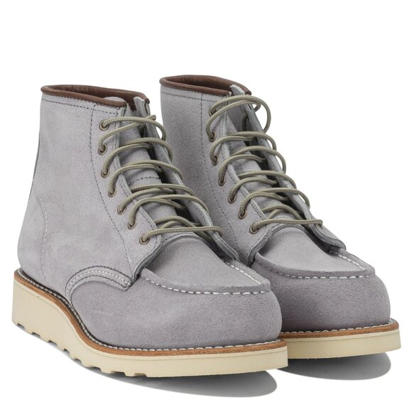 Red Wing Shoes 6'' Moc Toe 3300 Dusty Lavender Abilene Lace-Up Ankle Boots US 9 - Picture 2 of 5